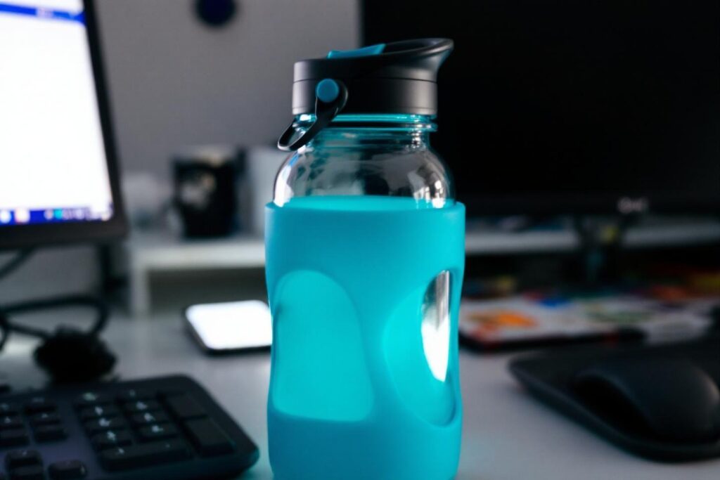 Quelle gourde en verre choisir pour un usage quotidien au bureau